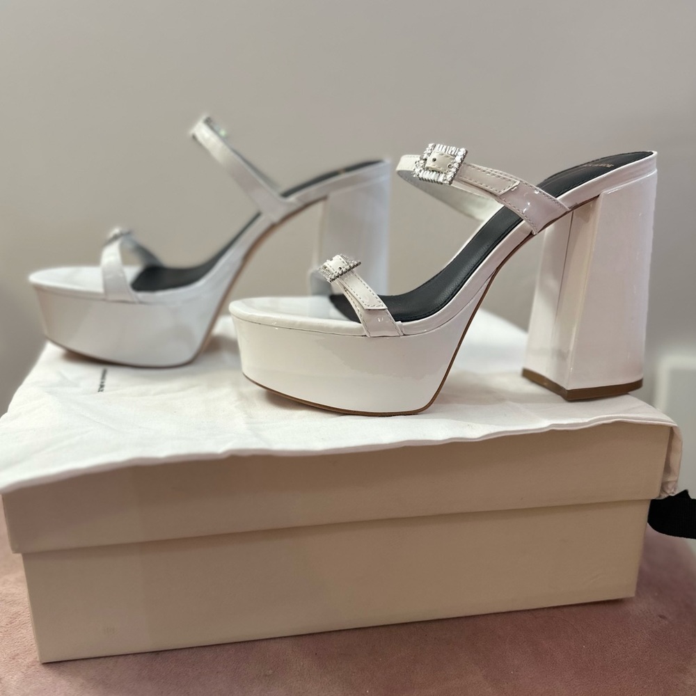 Elsie Platform Sandal by Black Suede Studio. Sold Out in stores - Picture 10 of 17